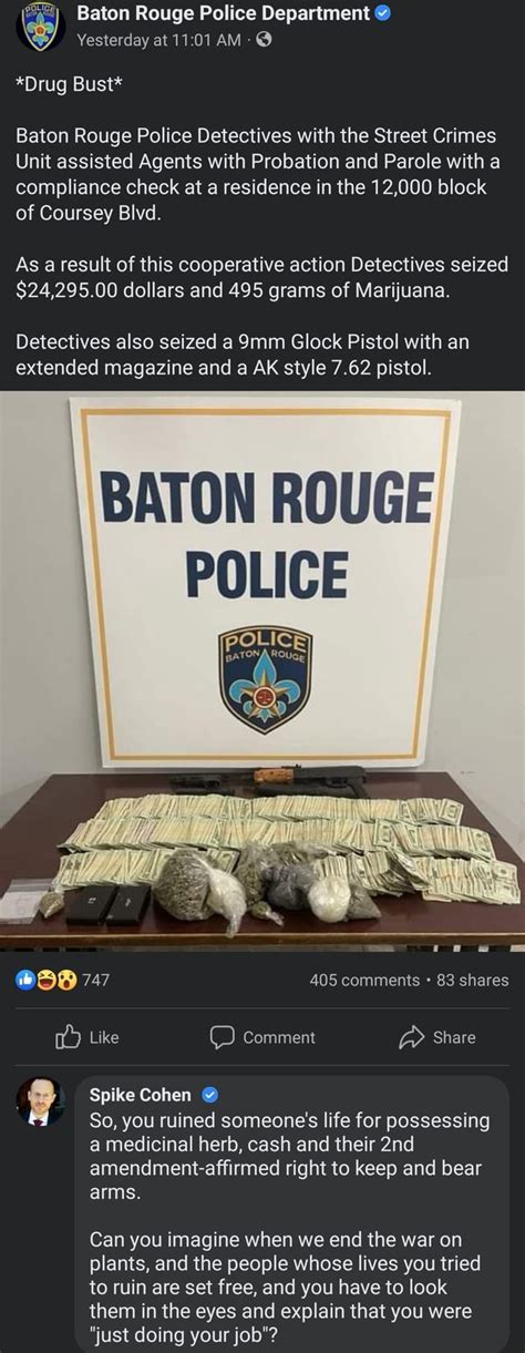 Travis Carroll (East Baton Rouge Parish Sheriff&39;s Office) Deputies report throughout the investigation, agents conducted purchases of narcotics including fentanyl and crack cocaine from. . Drug bust in baton rouge yesterday